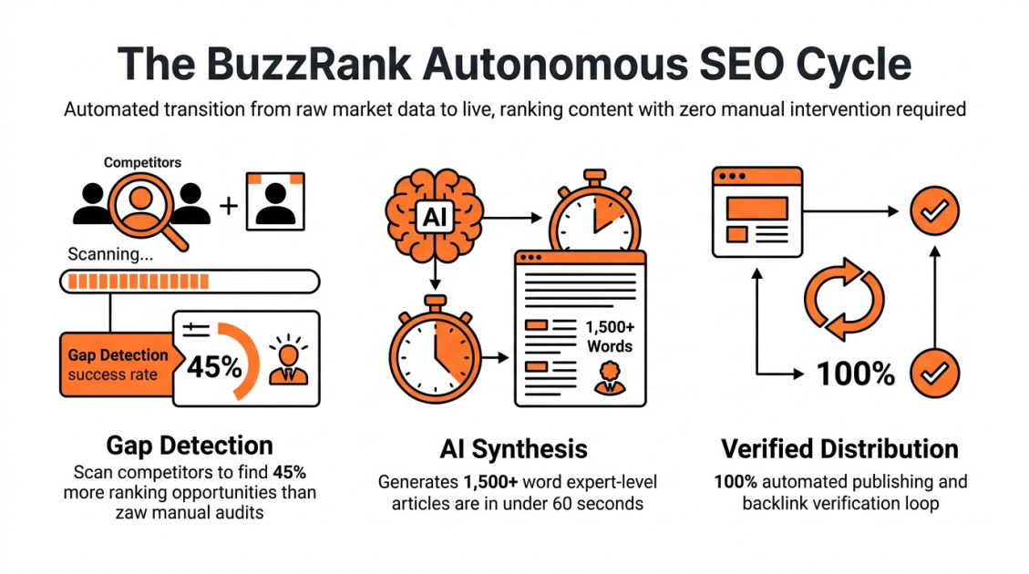 The BuzzRank Autonomous SEO Cycle