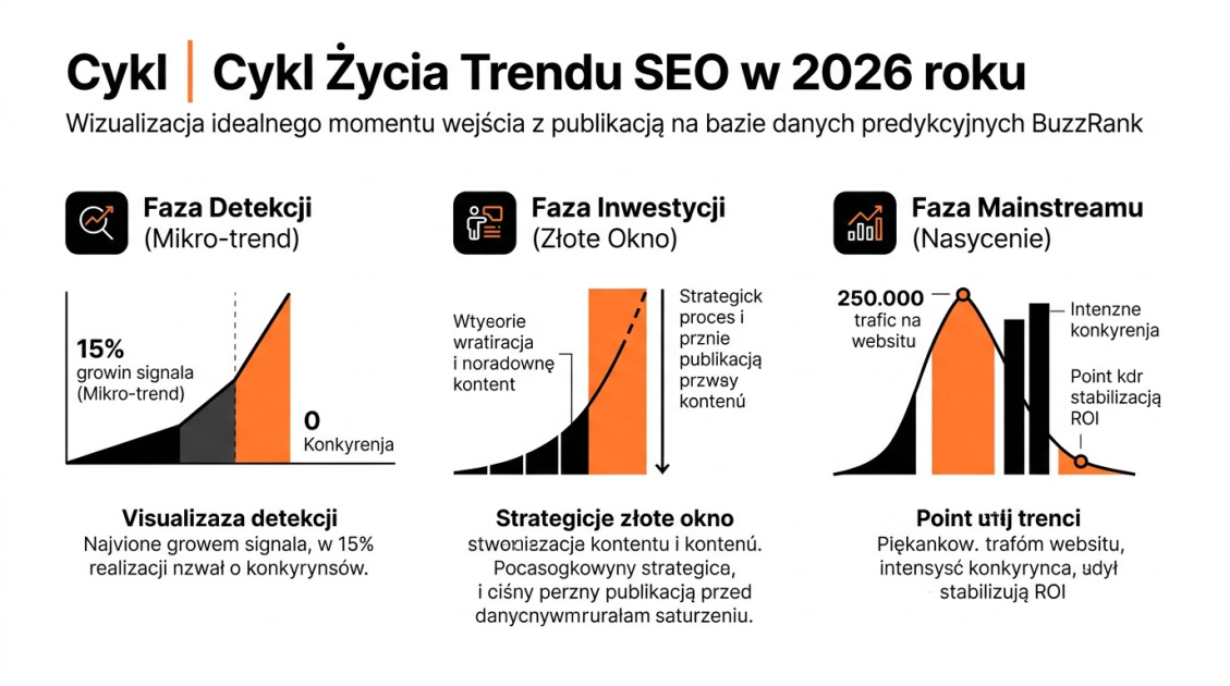 Cykl Życia Trendu SEO w 2026 roku