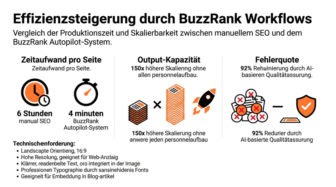 Effizienzsteigerung durch BuzzRank Workflows