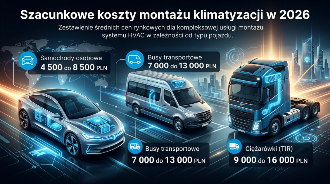 Szacunkowe koszty montażu klimatyzacji w 2026