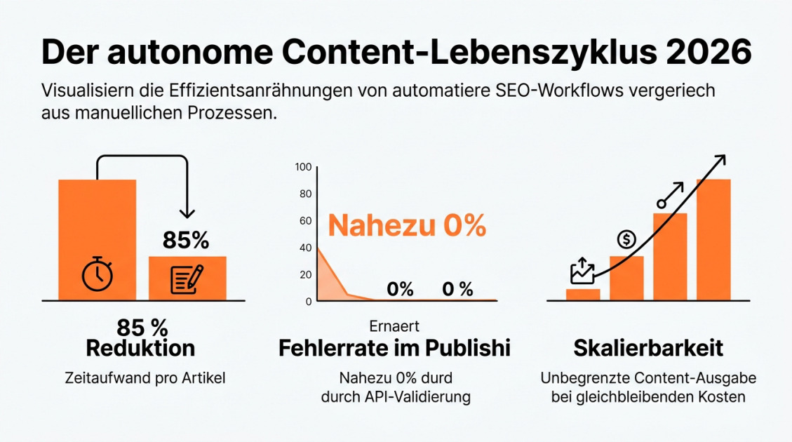 Der autonome Content-Lebenszyklus 2026