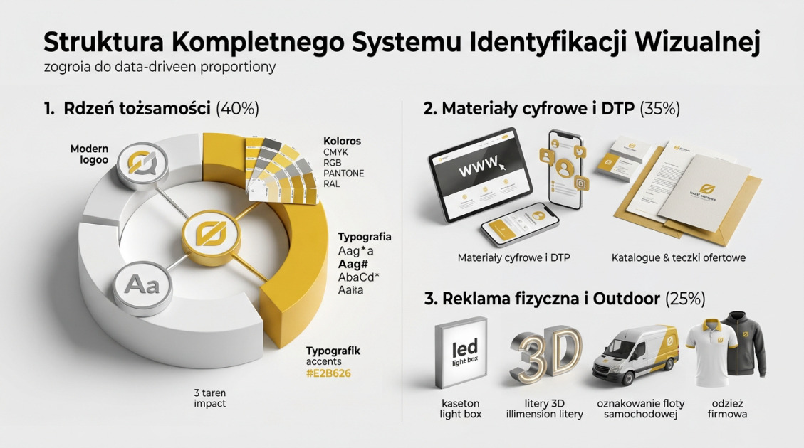 Struktura Kompletnego Systemu Identyfikacji Wizualnej