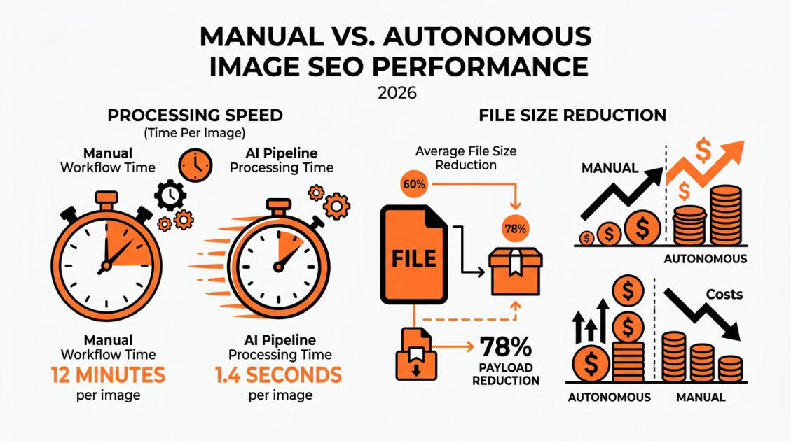Manual vs. Autonomous Image SEO Performance