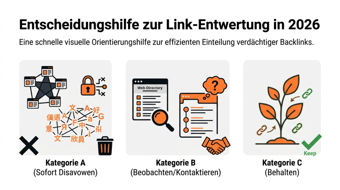Entscheidungshilfe zur Link-Entwertung in 2026