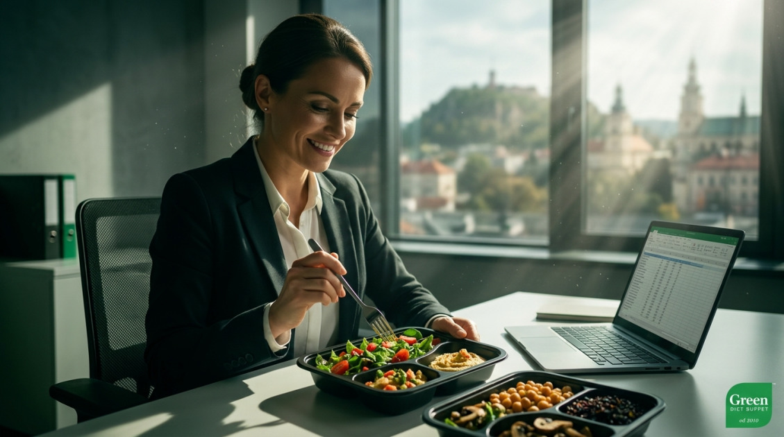 Zestaw testowy dieta wegetariańska bez ryby / dieta wegańska in use