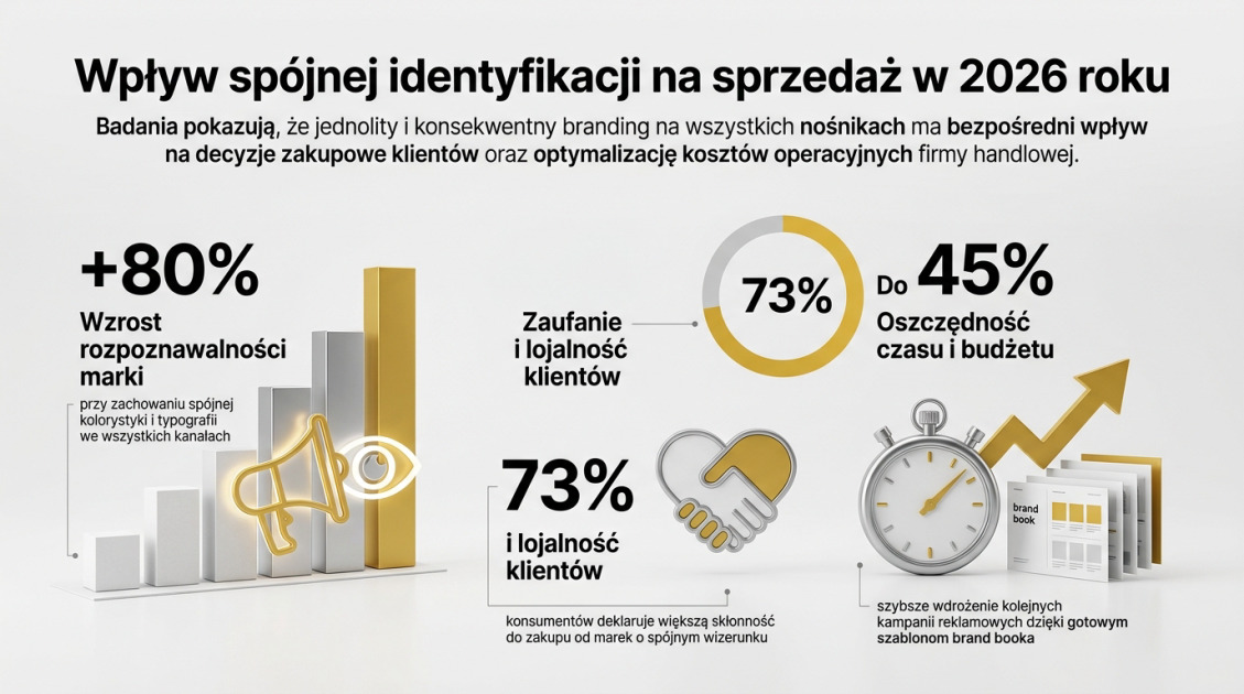 Wpływ spójnej identyfikacji na sprzedaż w 2026 roku