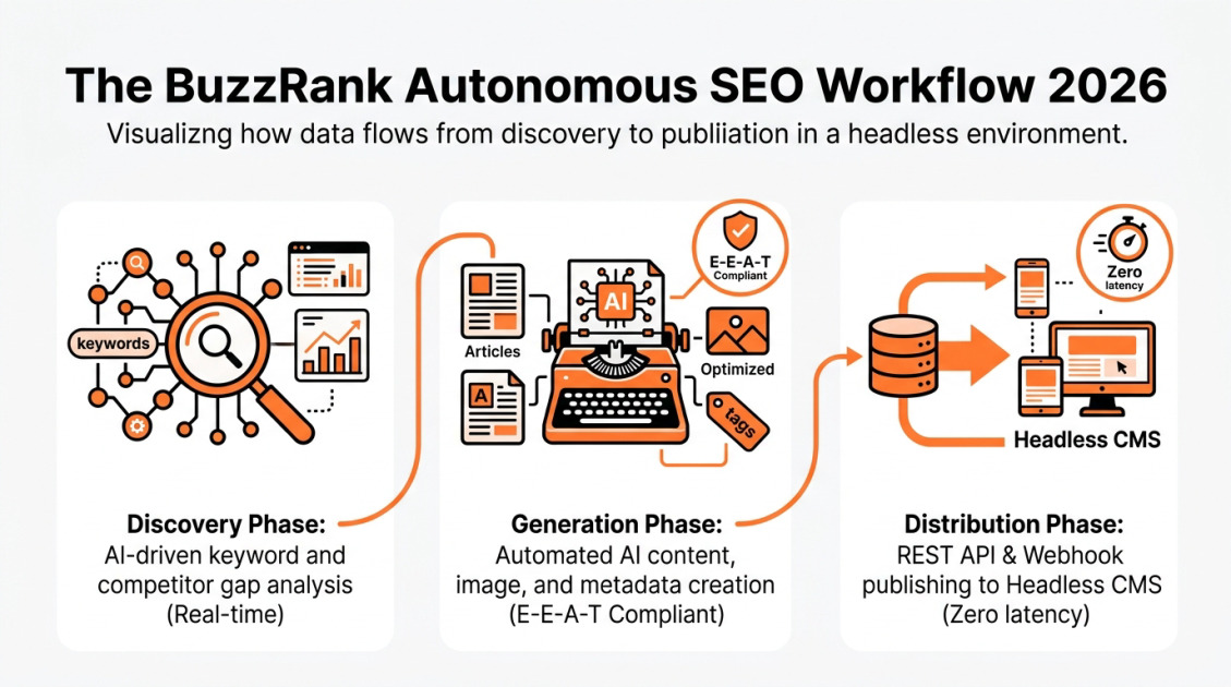 The BuzzRank Autonomous SEO Workflow 2026