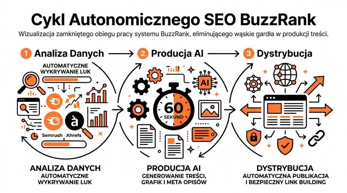 Cykl Autonomicznego SEO BuzzRank