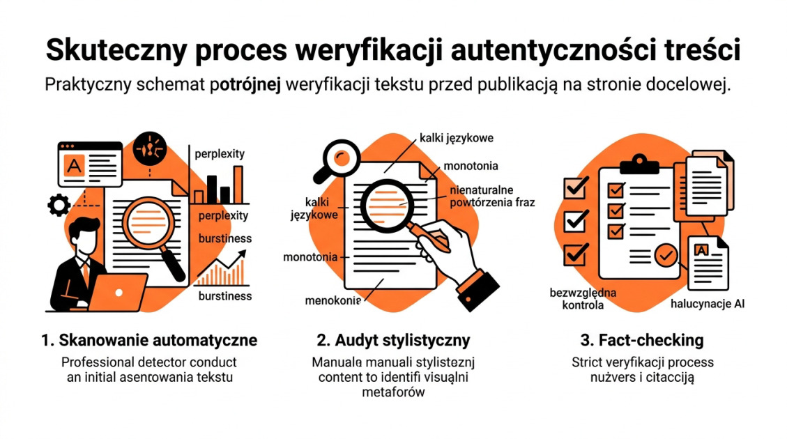 Skuteczny proces weryfikacji autentyczności treści