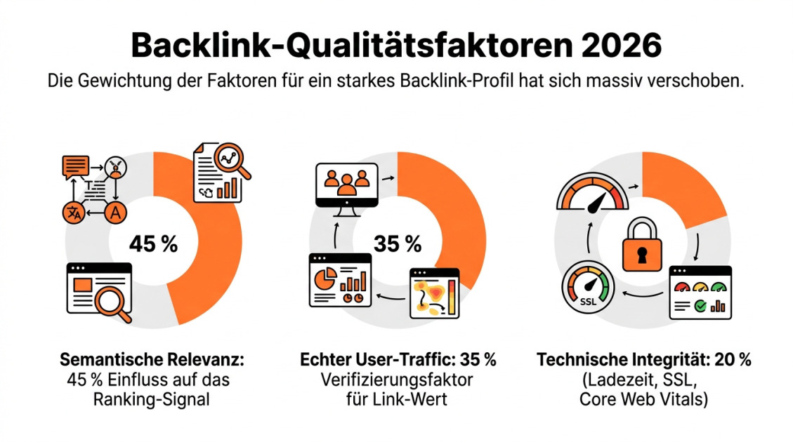 Backlink-Qualitätsfaktoren 2026