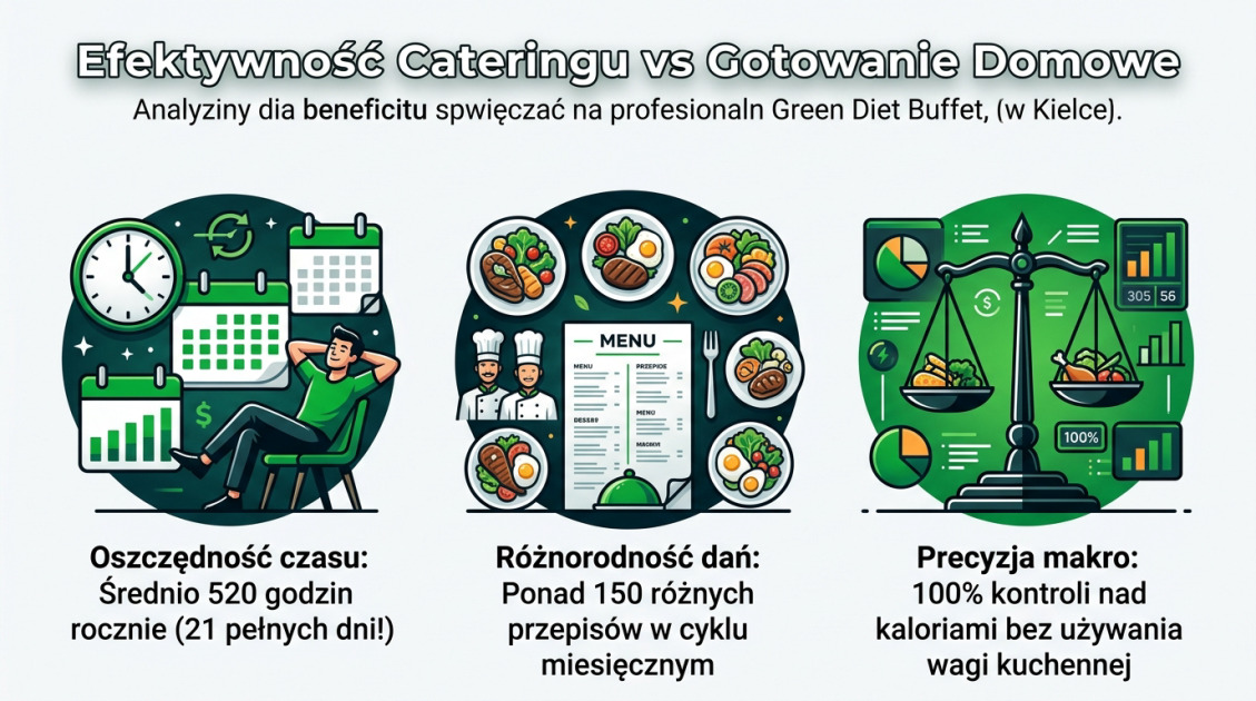 Efektywność Cateringu vs Gotowanie Domowe