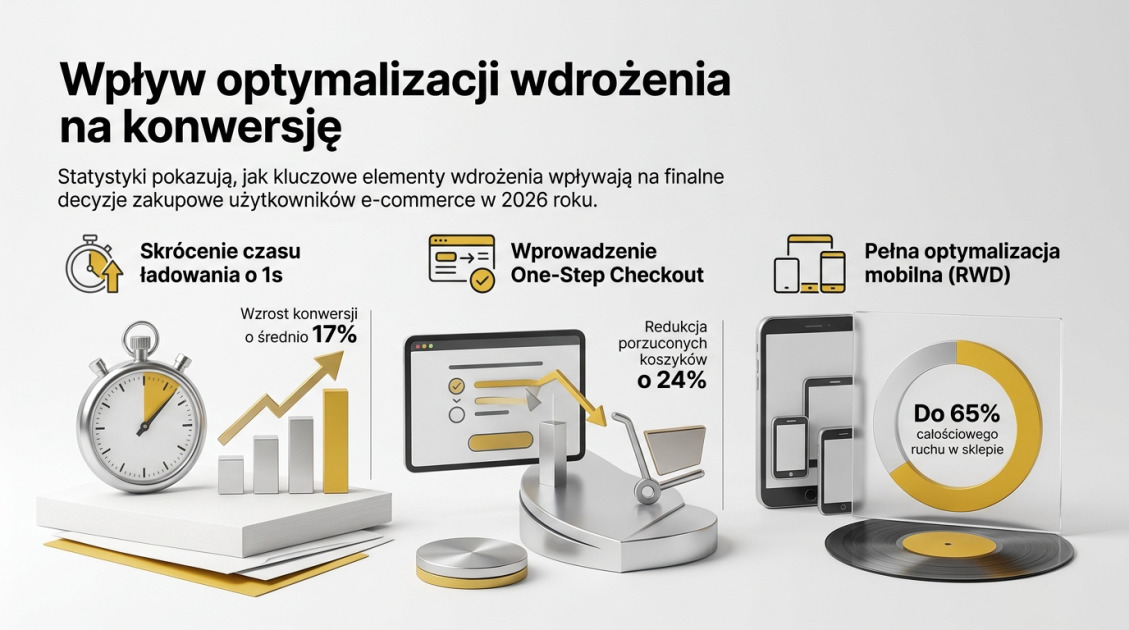 Wpływ optymalizacji wdrożenia na konwersję