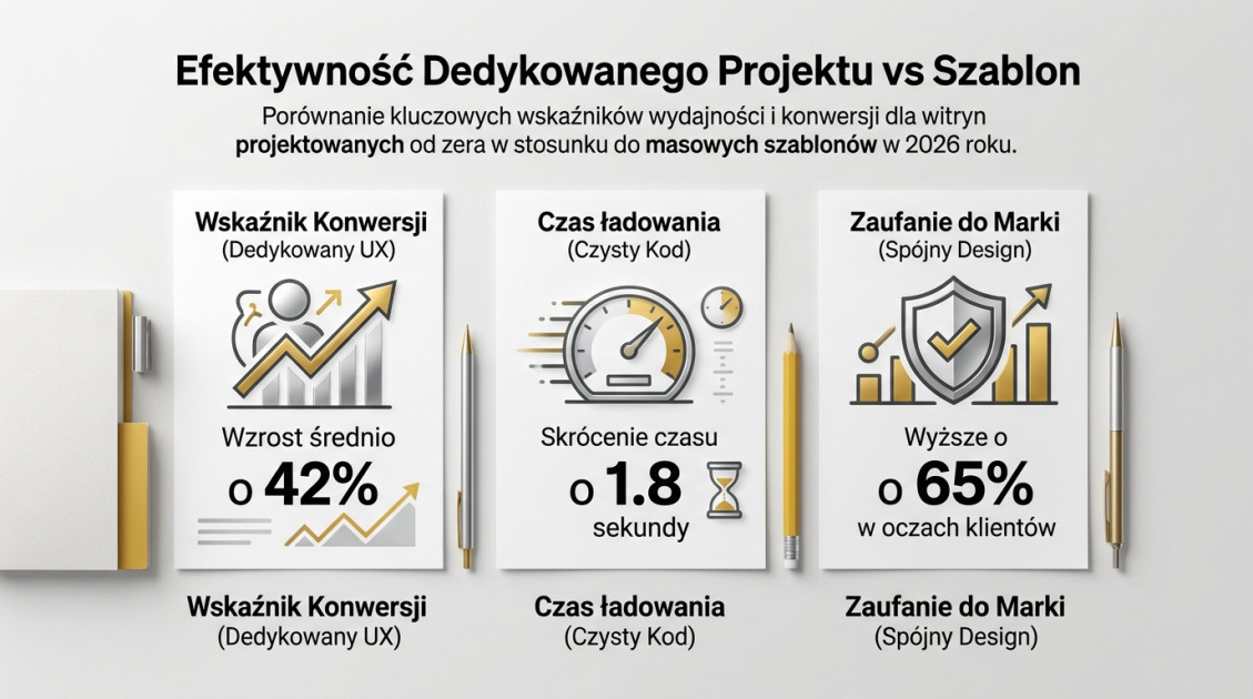 Efektywność Dedykowanego Projektu vs Szablon