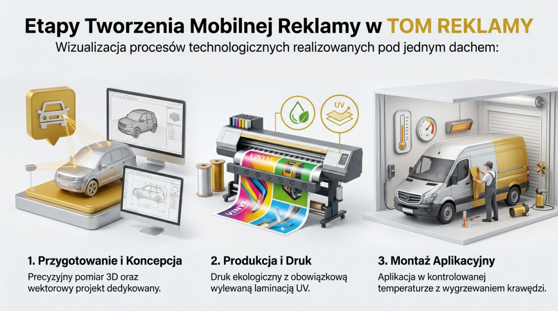 Etapy Tworzenia Mobilnej Reklamy w TOM REKLAMY