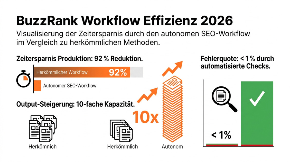 BuzzRank Workflow Effizienz 2026