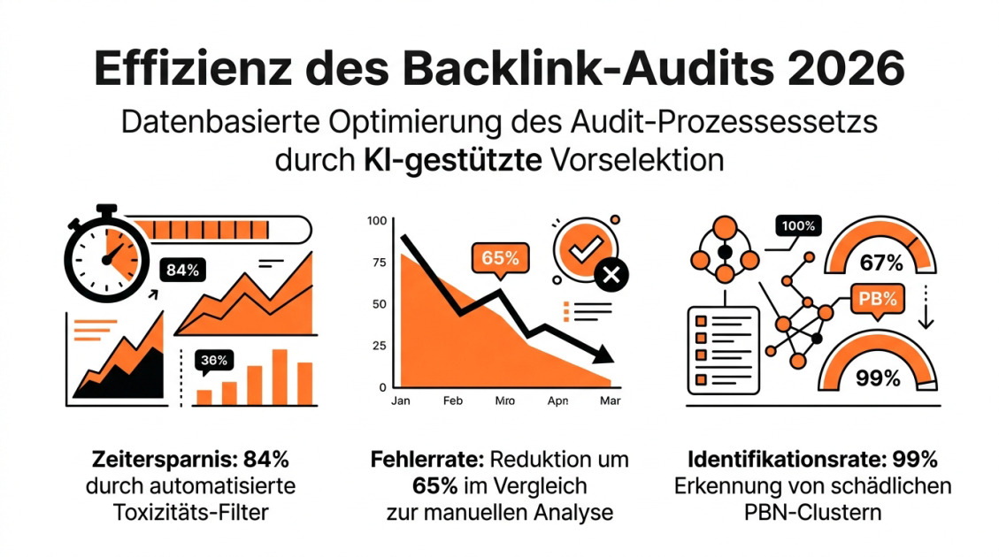 Effizienz des Backlink-Audits 2026