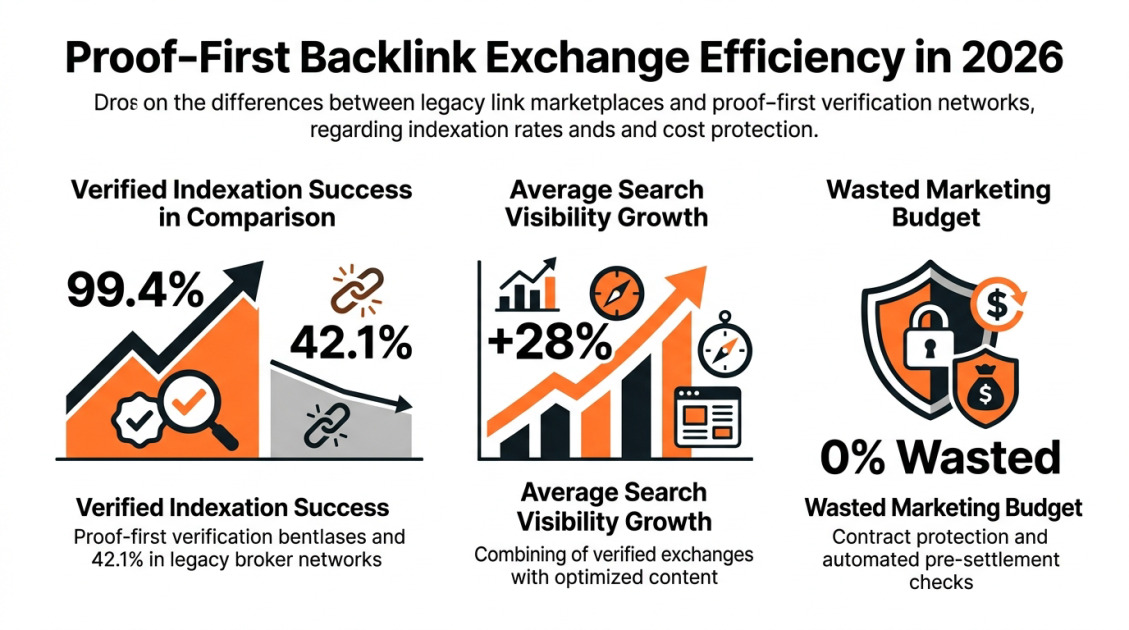 Proof-First Backlink Exchange Efficiency in 2026