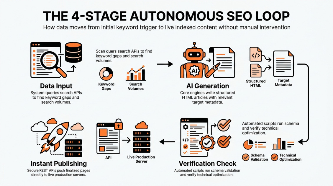The 4-Stage Autonomous SEO Loop