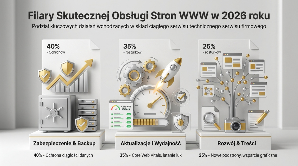 Filary Skutecznej Obsługi Stron WWW w 2026 roku