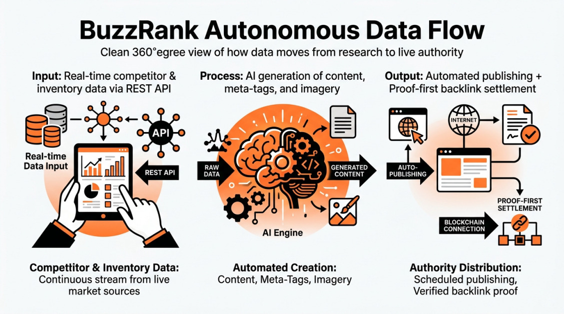 BuzzRank Autonomous Data Flow