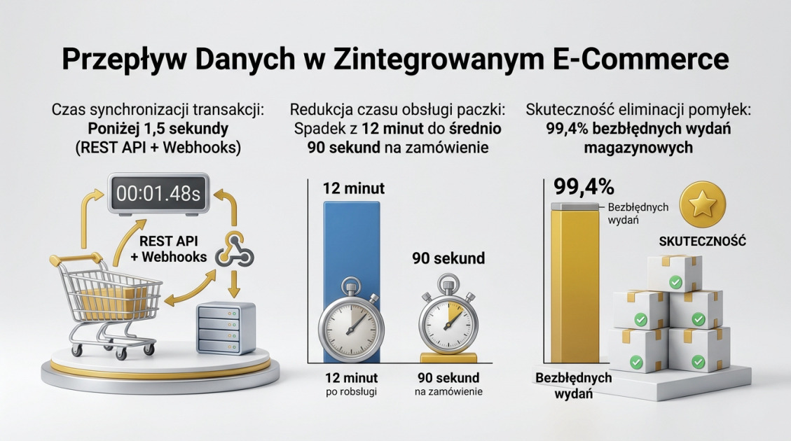 Przepływ Danych w Zintegrowanym E-Commerce