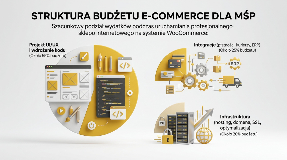 Struktura budżetu e-commerce dla MŚP